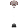 Canasta de baloncesto polietileno negro 282-352 cm de vidaXL, Canastas de baloncesto - Ref: Foro24-3107832, Precio: 160,39 €,...