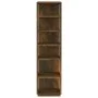 Zapatero 2 uds madera contrachapada roble ahumado 27,5x27x102cm de vidaXL, Zapateros y organizadores de calzado - Ref: Foro24...