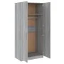 Armario madera contrachapada gris Sonoma 80x52x180 cm de vidaXL, Armarios roperos - Ref: Foro24-815352, Precio: 211,12 €, Des...