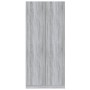 Armario madera contrachapada gris Sonoma 90x52x200 cm de vidaXL, Armarios roperos - Ref: Foro24-815355, Precio: 194,12 €, Des...
