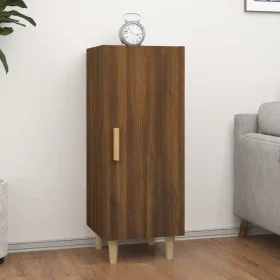 Aparador madera contrachapada marrón roble 34,5x34x90 cm de vidaXL, Aparadores - Ref: Foro24-817404, Precio: 48,10 €, Descuen...