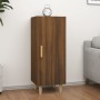 Aparador madera contrachapada marrón roble 34,5x34x90 cm de vidaXL, Aparadores - Ref: Foro24-817404, Precio: 48,97 €, Descuen...