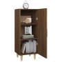 Aparador madera contrachapada marrón roble 34,5x34x90 cm de vidaXL, Aparadores - Ref: Foro24-817404, Precio: 48,97 €, Descuen...