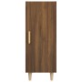 Aparador madera contrachapada marrón roble 34,5x34x90 cm de vidaXL, Aparadores - Ref: Foro24-817404, Precio: 48,97 €, Descuen...