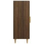Aparador madera contrachapada marrón roble 34,5x34x90 cm de vidaXL, Aparadores - Ref: Foro24-817404, Precio: 48,97 €, Descuen...