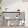 Estantería de madera contrachapada gris Sonoma 100x24x63 cm de vidaXL, Librerías y estanterías - Ref: Foro24-816039, Precio: ...