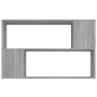 Estantería de madera contrachapada gris Sonoma 100x24x63 cm de vidaXL, Librerías y estanterías - Ref: Foro24-816039, Precio: ...