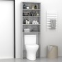 Armario de lavadora gris Sonoma 64x24x190 cm de vidaXL, Accesorios para lavadoras y secadoras - Ref: Foro24-815952, Precio: 6...