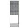 Armario de lavadora gris Sonoma 64x24x190 cm de vidaXL, Accesorios para lavadoras y secadoras - Ref: Foro24-815952, Precio: 6...