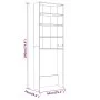Armario de lavadora gris Sonoma 64x24x190 cm de vidaXL, Accesorios para lavadoras y secadoras - Ref: Foro24-815952, Precio: 6...