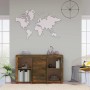 Aparador madera contrachapada color roble ahumado 120x36x69 cm de vidaXL, Aparadores - Ref: Foro24-815492, Precio: 121,48 €, ...