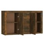 Aparador madera contrachapada color roble ahumado 120x36x69 cm de vidaXL, Aparadores - Ref: Foro24-815492, Precio: 121,48 €, ...