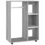 Armario madera contrachapada gris Sonoma 80x40x110 cm de vidaXL, Armarios roperos - Ref: Foro24-815979, Precio: 75,43 €, Desc...