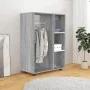 Armario madera contrachapada gris Sonoma 80x40x110 cm de vidaXL, Armarios roperos - Ref: Foro24-815979, Precio: 75,43 €, Desc...