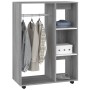 Armario madera contrachapada gris Sonoma 80x40x110 cm de vidaXL, Armarios roperos - Ref: Foro24-815979, Precio: 76,53 €, Desc...