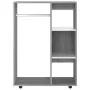 Armario madera contrachapada gris Sonoma 80x40x110 cm de vidaXL, Armarios roperos - Ref: Foro24-815979, Precio: 75,43 €, Desc...