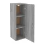 Mueble para TV madera de ingeniería gris Sonoma 30,5x30x90 cm de vidaXL, Muebles TV - Ref: Foro24-815749, Precio: 38,45 €, De...