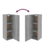 Mueble para TV madera de ingeniería gris Sonoma 30,5x30x90 cm de vidaXL, Muebles TV - Ref: Foro24-815749, Precio: 38,45 €, De...
