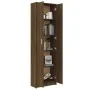 Armario pasillo madera contrachapada roble marrón 55x25x189cm de vidaXL, Armarios roperos - Ref: Foro24-815518, Precio: 118,0...