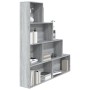 Estantería color gris Sonoma 155x24x160 cm de vidaXL, Librerías y estanterías - Ref: Foro24-815361, Precio: 78,19 €, Descuent...