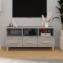 Mueble para TV madera contrachapada gris Sonoma 102x36x50 cm de vidaXL, Muebles TV - Ref: Foro24-817496, Precio: 79,10 €, Des...