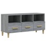 Mueble para TV madera contrachapada gris Sonoma 102x36x50 cm de vidaXL, Muebles TV - Ref: Foro24-817496, Precio: 79,10 €, Des...