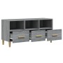 Mueble para TV madera contrachapada gris Sonoma 102x36x50 cm de vidaXL, Muebles TV - Ref: Foro24-817496, Precio: 79,10 €, Des...