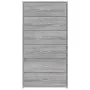 Sideboard with 6 drawers Sonoma gray plywood 50x34x96 cm by vidaXL, Sideboards - Ref: Foro24-815364, Price: 93,91 €, Discount: %
