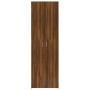Armario de oficina contrachapado roble marrón 60x32x190 cm de vidaXL, Armarios archivadores - Ref: Foro24-815281, Precio: 110...