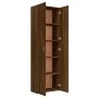 Armario de oficina contrachapado roble marrón 60x32x190 cm de vidaXL, Armarios archivadores - Ref: Foro24-815281, Precio: 125...