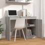 Escritorio de madera contrachapada gris Sonoma 100x50x76 cm de vidaXL, Escritorios - Ref: Foro24-815487, Precio: 79,30 €, Des...