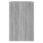 Escritorio de madera contrachapada gris Sonoma 100x50x76 cm de vidaXL, Escritorios - Ref: Foro24-815487, Precio: 79,30 €, Des...