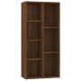 Estantería color roble marrón 50x25x106 cm de vidaXL, Librerías y estanterías - Ref: Foro24-815446, Precio: 69,19 €, Descuent...