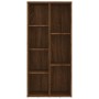 Estantería color roble marrón 50x25x106 cm de vidaXL, Librerías y estanterías - Ref: Foro24-815446, Precio: 69,19 €, Descuent...