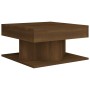 Mesa de centro madera contrachapada roble marrón 57x57x30 cm de vidaXL, Mesas de centro - Ref: Foro24-815944, Precio: 44,24 €...