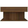 Mesa de centro madera contrachapada roble marrón 57x57x30 cm de vidaXL, Mesas de centro - Ref: Foro24-815944, Precio: 44,24 €...