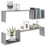 Estantes de pared 2 uds madera gris Sonoma 100x15x20 cm de vidaXL, Estantes y estanterías - Ref: Foro24-815934, Precio: 24,27...