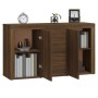 Aparador de madera contrachapada marrón roble 120x36x69 cm de vidaXL, Aparadores - Ref: Foro24-815494, Precio: 148,65 €, Desc...