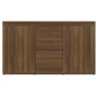 Aparador de madera contrachapada marrón roble 120x36x69 cm de vidaXL, Aparadores - Ref: Foro24-815494, Precio: 148,65 €, Desc...
