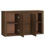 Aparador de madera contrachapada marrón roble 120x36x69 cm de vidaXL, Aparadores - Ref: Foro24-815494, Precio: 148,65 €, Desc...