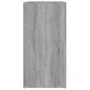 Zapatero de madera contrachapada gris Sonoma 60x35x70 cm de vidaXL, Zapateros y organizadores de calzado - Ref: Foro24-816015...