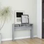 Sonoma gray plywood console table 105x30x80 cm by vidaXL, Side tables - Ref: Foro24-815940, Price: 47,47 €, Discount: %