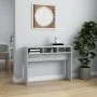 Sonoma gray plywood console table 105x30x80 cm by vidaXL, Side tables - Ref: Foro24-815940, Price: 47,47 €, Discount: %