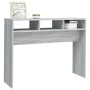 Mesa consola madera contrachapada gris Sonoma 105x30x80 cm de vidaXL, Mesas auxiliares - Ref: Foro24-815940, Precio: 48,87 €,...