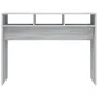 Sonoma gray plywood console table 105x30x80 cm by vidaXL, Side tables - Ref: Foro24-815940, Price: 47,47 €, Discount: %