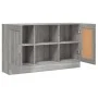 Sonoma gray plywood sideboard 120x30.5x70 cm by vidaXL, Sideboards - Ref: Foro24-815625, Price: 99,58 €, Discount: %