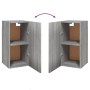 Mueble para TV madera de ingeniería gris Sonoma 30,5x30x60 cm de vidaXL, Muebles TV - Ref: Foro24-815743, Precio: 32,79 €, De...