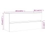 Mueble de lavabo madera de ingeniería gris Sonoma 100x38,5x45cm de vidaXL, Muebles de baño - Ref: Foro24-815658, Precio: 56,8...