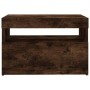 Mueble de TV con luces LED color roble ahumado 60x35x40 cm de vidaXL, Muebles TV - Ref: Foro24-815678, Precio: 47,98 €, Descu...
