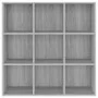 Estantería gris Sonoma 98x29x97,5 cm de vidaXL, Librerías y estanterías - Ref: Foro24-815451, Precio: 78,93 €, Descuento: %